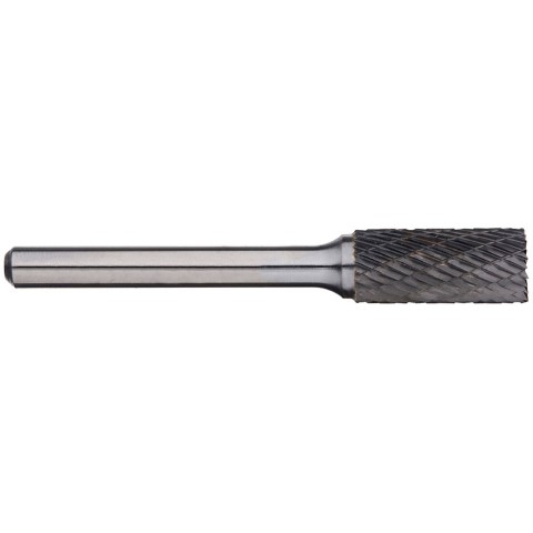 ALPHA 1/2IN CYLINDRICAL CARBIDE BURR WITH END CUT 